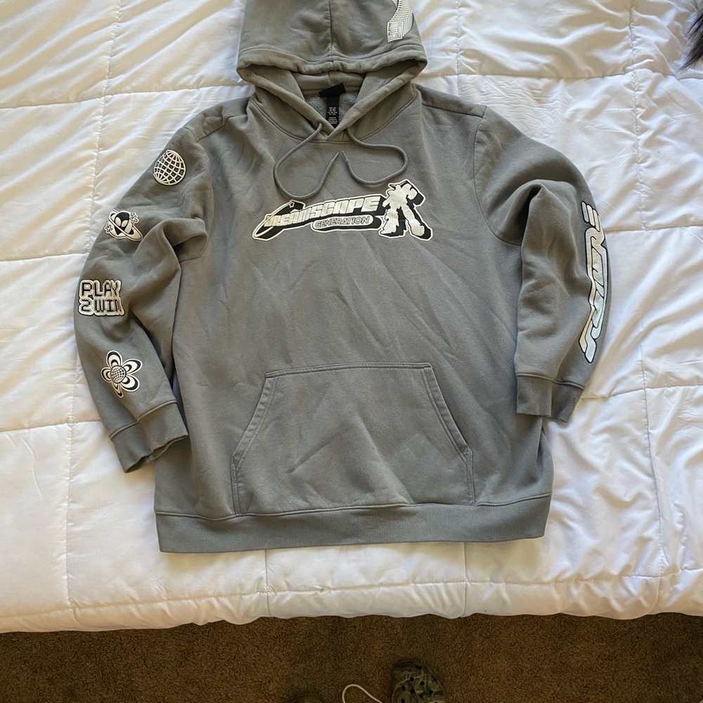 Gray Dreamscape Hoodie